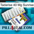 Tadarise 40 Mg Sunrise 11